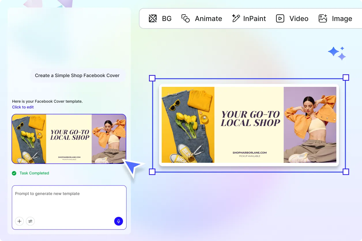 Free AI Facebook Cover Generator, Free Facebook Cover Maker [ No Signup ]